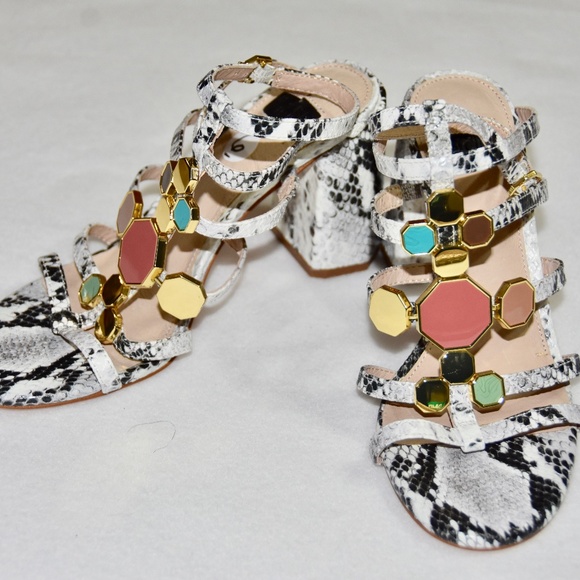 Louise et Cie Embellished Leather Sandals - Picture 2 of 3